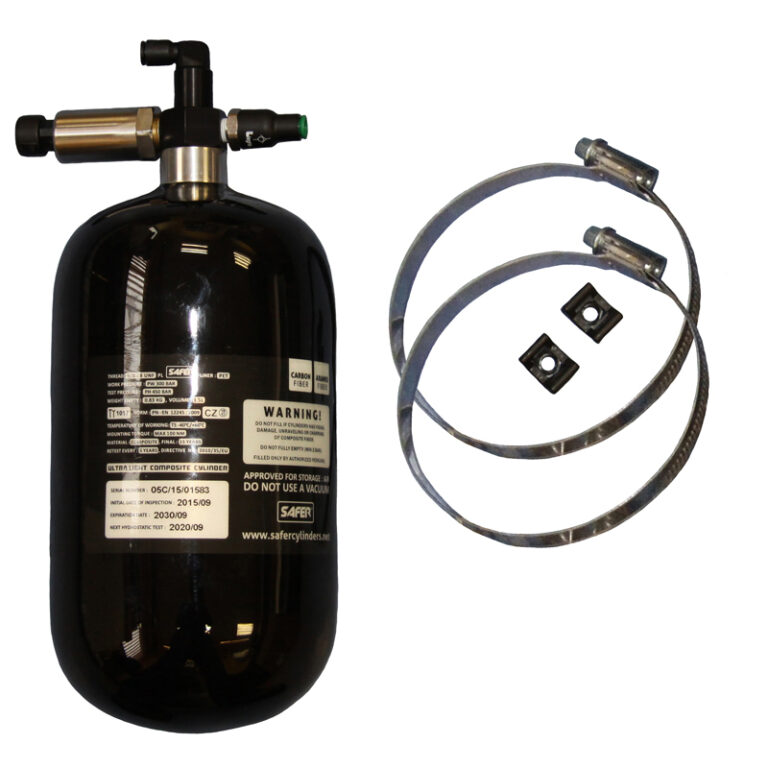 Accumulator kit 1.2L with Pressure Sensor SBD Motorsport